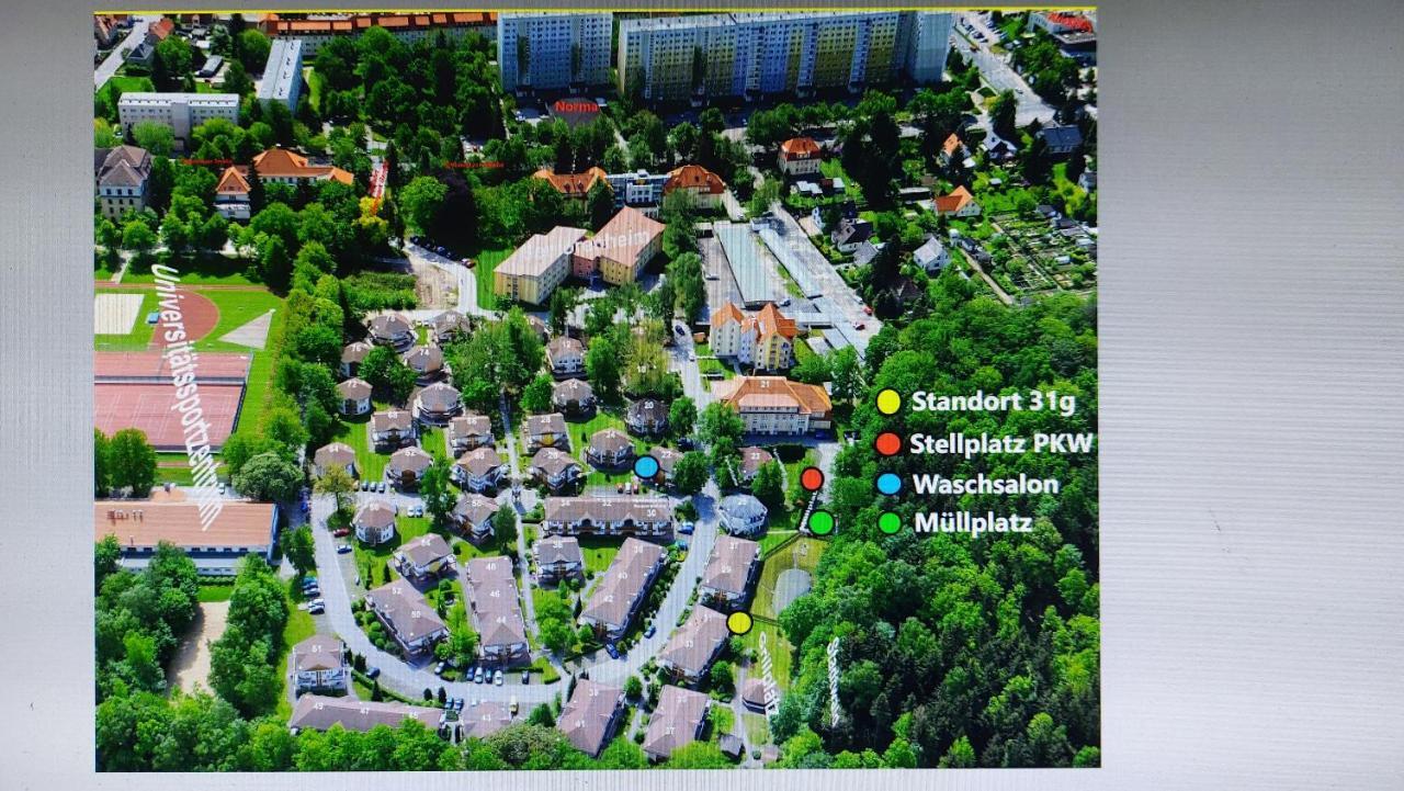 Ferienwohnung Am Stadtwald Фрайберг Екстериор снимка
